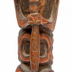 000844 Papua, Asmat, drum