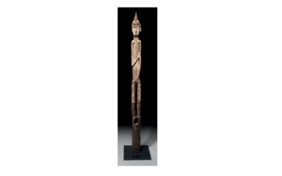 001259 Borneo, East Kalimantan, Tunjung protective figure