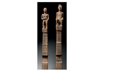 001262 Nusa Tenggara, Flores, Nage or Ngada, pair of ancestor figures