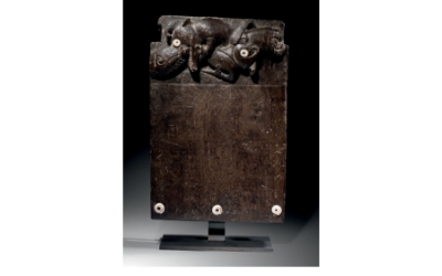 001264 Borneo, East Kalimantan, Bahau Dayak, rectangular panel