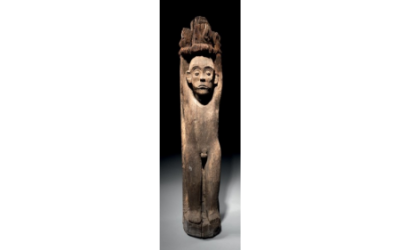001268 Borneo, East or Central Kalimantan, Dayak anthropomorphic figure