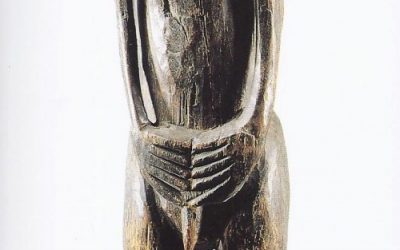 001277 Papua, Lake Sentani, ancestor figure