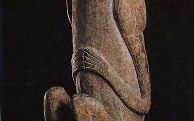 001278 Papua, Lake Sentani, ancestor figure
