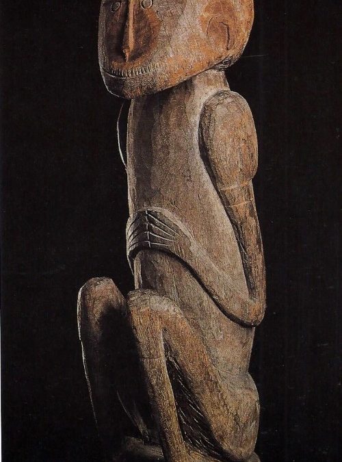 001278 Papua, Lake Sentani, ancestor figure