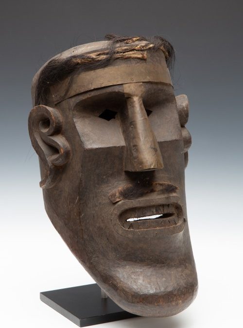 001296 Sumatra, Batak, Toba, funerary mask