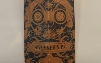 001319 Borneo, Dayak, Kenyah, shield