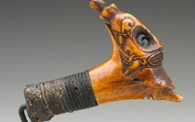 001331 Borneo, Modang Dayak sword handle