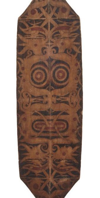 001336 Borneo, Central, Kenyah Dayak, shield