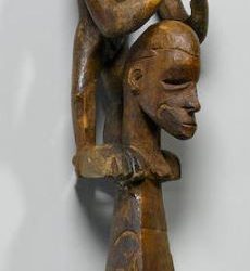 001340 Papua, Asmat, ceremonial bowl