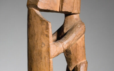 001346 Papua, Cenderawasih Bay, ancestor figure