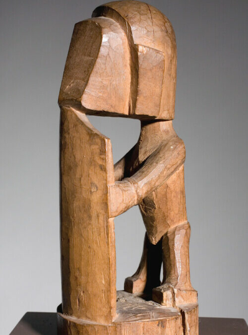 001346 Papua, Cenderawasih Bay, ancestor figure