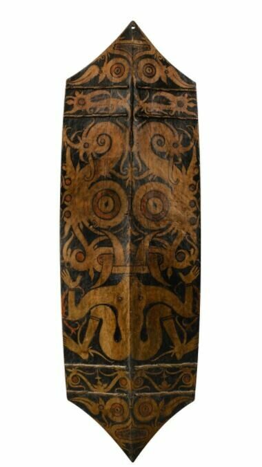 001372 Borneo, Dayak, shield