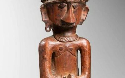 001375 Sumatra, Nias, ancestor figure