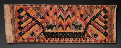 001380 Sumatra, Lampung, ceremonial cloth