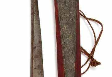 001385 Borneo, West kalimantan, Bidayu Dayak, sword