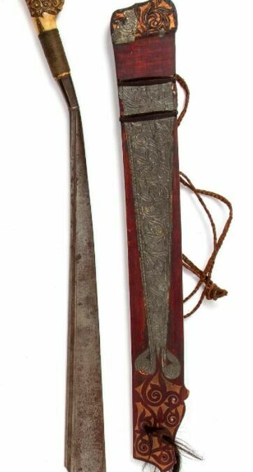 001385 Borneo, West kalimantan, Bidayu Dayak, sword
