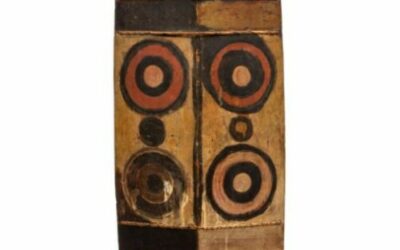 001386 Borneo, Central Kalimantan, Dayak, war shield