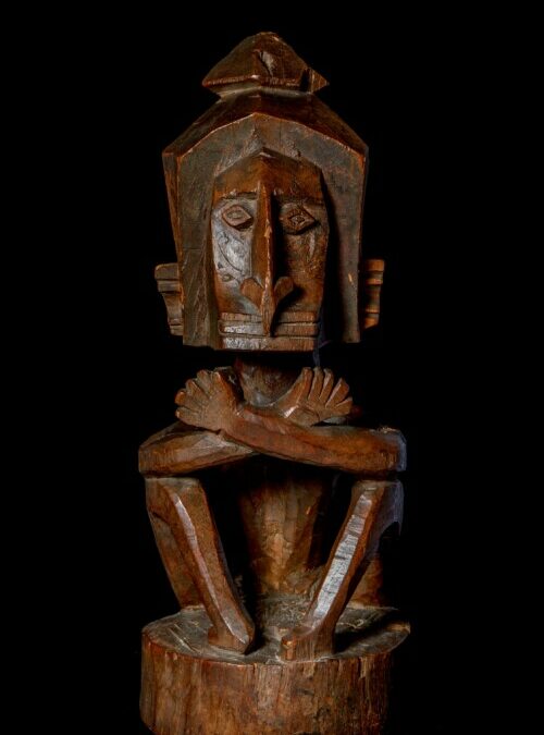 001413 Papua, Cenderawasih Bay, ancestor figure