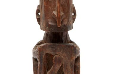 001415 Papua, Cenderawasih Bay, ancestor figure
