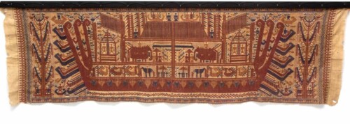 001426 Sumatra, Lampung, ceremonial cloth