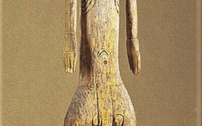 001425 Papua, Asmat, ancestor figure