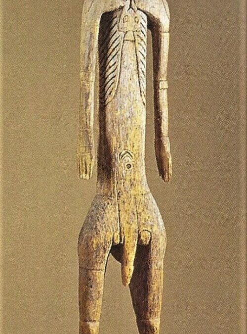 001425 Papua, Asmat, ancestor figure
