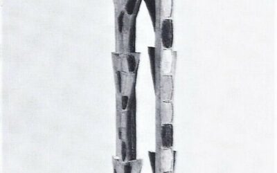 001426 Papua, Kamoro, spirit pole