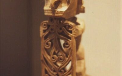 000445 Papua, Cenderawasih Bay, ancestor figure