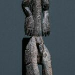 001442 Papua, Asmat, ancestor figure