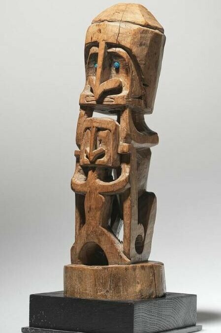 001457 Papua, Cenderawasih Bay, Yapen, ancestor figure