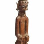 001476 Sumatra, Nias, Central, ancestor figure