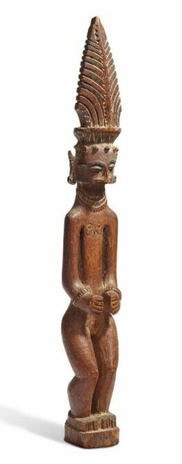 001476 Sumatra, Nias, Central, ancestor figure
