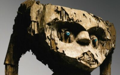 001481 Borneo, East Kalimantan, guardian figure