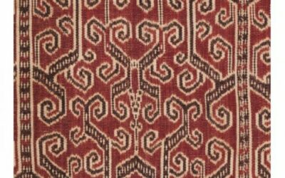 001485 Borneo, Sarawak, Iban, ceremonial textile