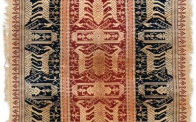 001486 Sumatra, Lampung, two ceremonial mats