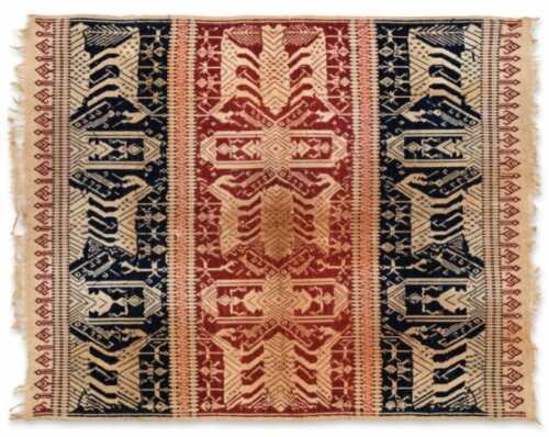 001486 Sumatra, Lampung, two ceremonial mats
