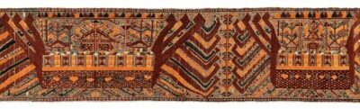 001487 Sumatra, Lampung, Paminggir, ceremonial textile