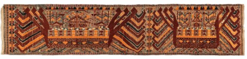001487 Sumatra, Lampung, Paminggir, ceremonial textile