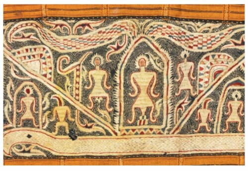001490 Sumatra, Lampung, Semangka, ceremonial textile