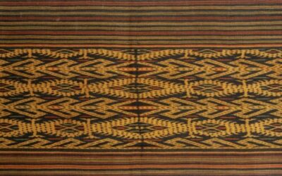 001407 Borneo, East Kalimantan, Benuaq, ceremonial textile