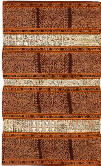 001499 Sumatra, Lampung, Paminggir, ceremonial textile