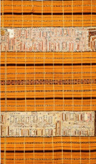 001500 Sumatra, Lampung, ceremonial textile
