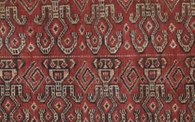 001502 Borneo, Sarawak, Saribas Iban, ceremonial cloth