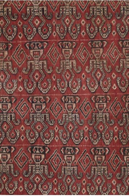 001502 Borneo, Sarawak, Saribas Iban, ceremonial cloth
