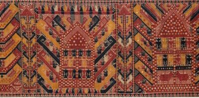 001503 Sumatra, Lampung, Kalianda, ceremonial hanging