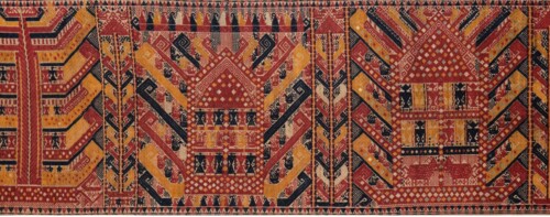 001503 Sumatra, Lampung, Kalianda, ceremonial hanging