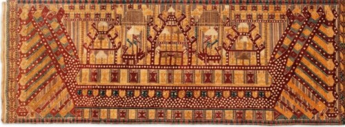 001506 Sumatra, Lampung, Kalianda, ceremonial hanging