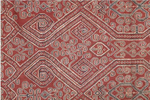 001507 Borneo, Sarawak, Iban Dayak, ceremonial cloth