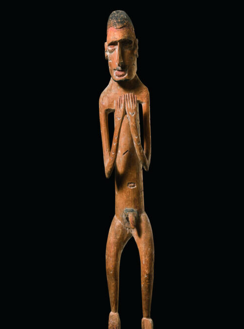 000124 Papua, Asmat, ancestor figure