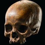 000176 Borneo, West or Central Kalimantan, Dayak, skull